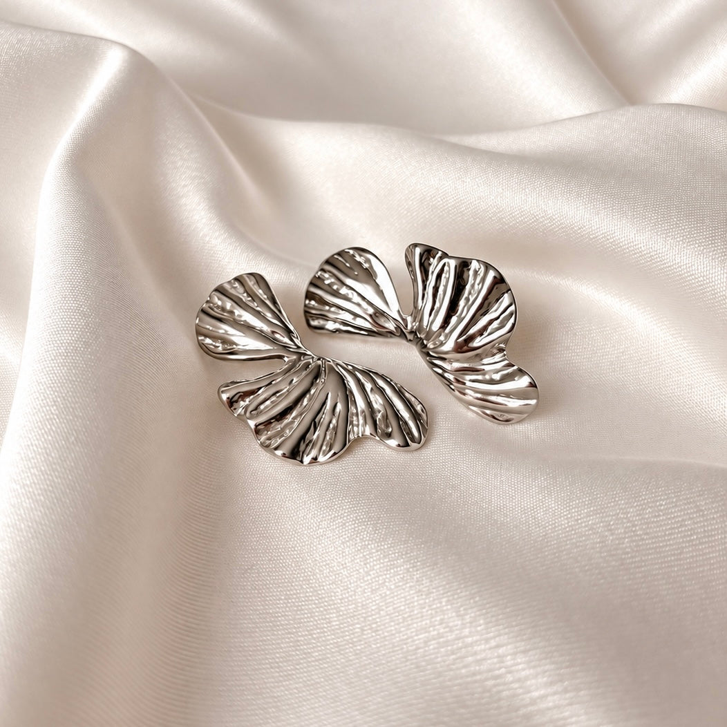 Boucles d'oreilles · Écume