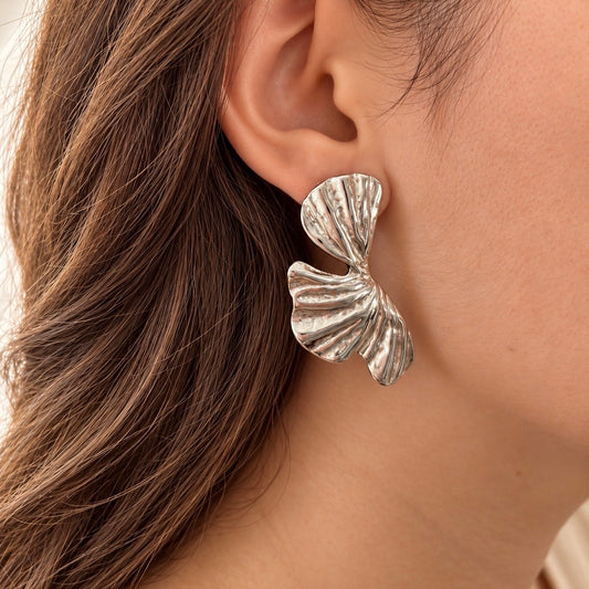Boucles d'oreilles · Écume