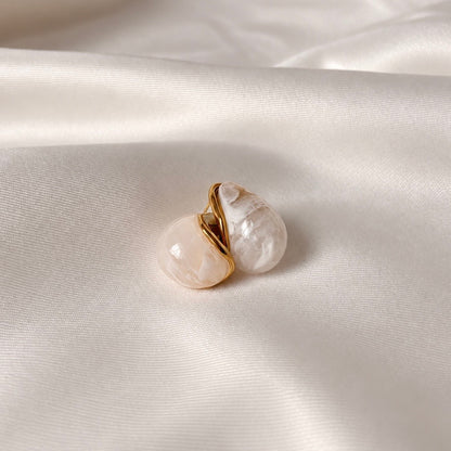 Boucles d'oreilles · Ivoire
