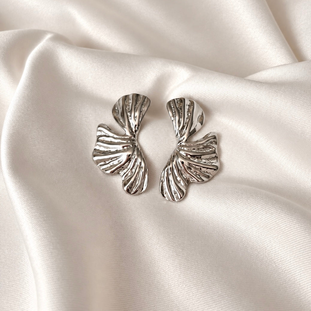Boucles d'oreilles · Écume