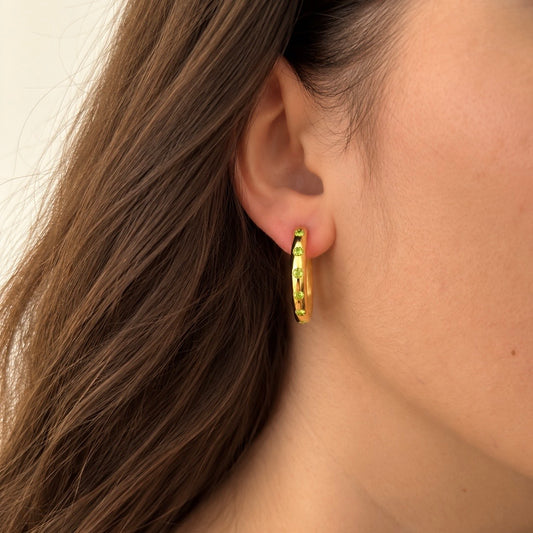 Boucles d'oreilles · Lierre