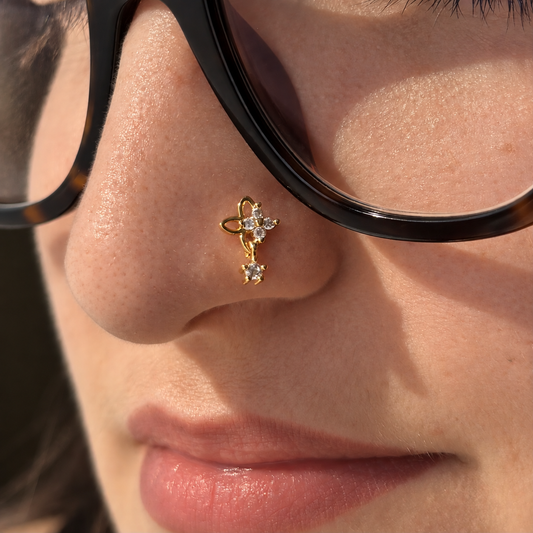 Piercing nez · Trèfle